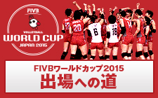 FIVBワールドカップ2015 出場への道